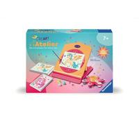 Ravensburger CreArt 25877 - Pintura por números - Neon Atelier Unicornio - Niños a Partir de 7 años