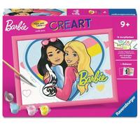 Ravensburger CreArt 25891 - Pintura por números para Barbie Duo a Partir de 9 años