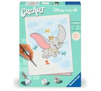 Ravensburger Pintura por números CreArt 25899 – Hello Baby Disney Dumbo (12 años)