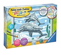 Ravensburger CreArt 28468 - Pintura por números para niños a Partir de 7 años, Juego de Pintura con Marco, Pinceles y Pinturas acrílicas, Regalo para niñas y niños