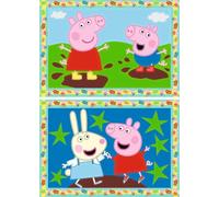 Ravensburger CreArt 28764 - Peppa Pig, Pintura con números de Peppa Pig para niños a Partir de 5 años, Set de Pintura con Marco, Pincel y Pinturas acrílicas, Regalo para niñas y niños