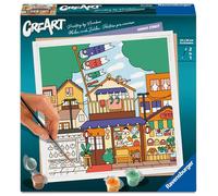 Ravensburger - CreArt - Adulto - Pintura por números - Kawaii Street/Niniwanted - Ilustrador - Ocio Creativo - 12023273