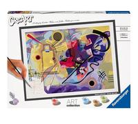Ravensburger CreArt Colección De Arte Kandinsky Amarillo, Rojo, Azul