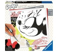 Ravensburger- CreArt-Cuadrado Minnie Mouse Mickey Ocio Creativo, Color Timeless, Talla única (4005556201266)