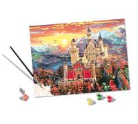 Ravensburger- CreArt Fairytale Castle Pintar 20278-Fairytale D/F/I/NL/EN/E, Color Azul, Mittel (20278)