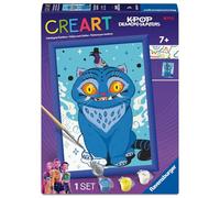 Ravensburger - Creart Junior: K-Pop Demon Hunters: Derpy & Sussie, Pintar por Numeros Niños +9 años, Kit Pintura Niños, Manualidades Niños 9+ Años, Todo Incluido