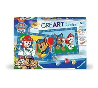 Ravensburger - CreArt Junior - Número de arte - Patrulla Canina - Kit de pintura por números - a partir de 5 años - 25778