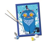Ravensburger CreArt - K Pop Demon Hunters, Pintar por Números Niños 9+ | Kit pintura niños de K Pop Demon Hunters con diseño Derpy y Sussie para pintar por números. Regalo para niñas desde 9 años.