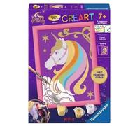 Ravensburger - CreArt Kids 13x18 cm - Número de Arte - Unicorn Academy: Wildstar - Kit para Pintar por números - A Partir de 7 años - 12023063