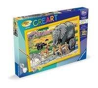 Ravensburger CreArt Kids 31 x 21 cm - Número de Arte - Sabana - Kit de Pintura por números, a Partir de 11 años - 25999