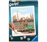 Ravensburger - Creart Serie C Trend: Paris | Pintar Por Numeros Adultos Y Niños | Cuadros Para Pintar Por Numeros | Manualidades Adultos Y Niños De 12 Años O Más 24x30cm