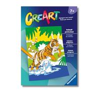 Ravensburger - CreArt Libro para Colorear: Animales Peligrosos, 7+ años | Álbum para colorear por números de Ravensburger. Una actividad entretenida y muy creativa para niños a partir de 7 años.