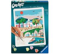 Ravensburger CreArt, Malen Nach Zahlen Adults Trend - Griechische Insel