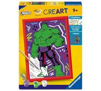 Ravensburger CreArt, Malen Nach Zahlen Kinder Marvel Avengers - Hulk Smash