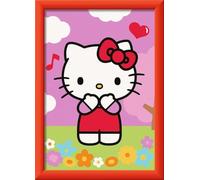 Ravensburger CreArt - Pintura con números 12023107 - Happy Hello Kitty - Niños a Partir de 7 años
