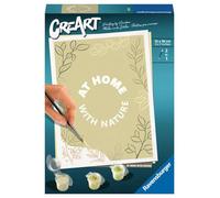Ravensburger CreArt-Pintura por números en casa con Naturaleza, a Partir de 12 años, Color Blanco (23609)