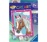 Ravensburger CreArt, Pintura por números para niños - Bonita yegua