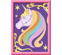 Ravensburger CreArt - Pintura por números para niños Unicorn Academy - Wildstar