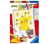 Ravensburger - CreArt Pokémon: Pikachu, Kit pintar por números +7 años