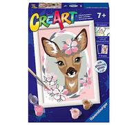 Ravensburger - CreArt Serie E, Bambi, Pintura por Numeros, Kit de Pintura para Niños, Juego Educativo para Niños de 7+ Años, 22x16 cm