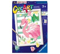 Ravensburger - CreArt Serie E, Flamenco, Pintura por Numeros, Kit de Pintura para Niños, Juego Educativo para Niños de 7+ Años, 22x16 cm