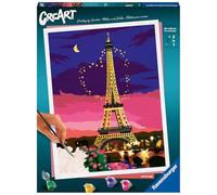 Ravensburger - CreArt La Ciudad del Amor, Kit pintar por números adultos