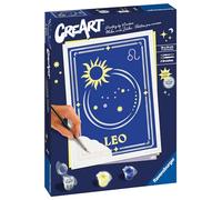 Ravensburger - CreArt Trend D Zodiac: Leo, Horóscopo, Kit para Pintar por Números Adultos, Juego Creativo para Adultos y Niños 14+ Años