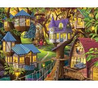 Ravensburger Twilight in The Treetops - Rompecabezas de 1500 piezas para adultos - 12001009 - Herramientas hechas a mano, fabricado en Alemania, cada pieza encaja perfectamente