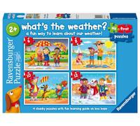 Ravensburger Cuál es el Clima My First Rompecabezas años en adelante (2, 3, 4 y 5 Piezas) educativos Juguetes para niños pequeños, 14,8 x 21 x 0,2 cm (3057)