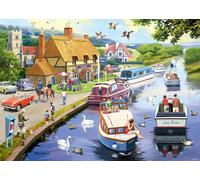 Ravensburger Días De Ocio No.7 Noche En El Río Rompecabezas De 1000 Piezas