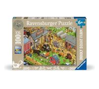 Ravensburger Diddly Squat Farm - Rompecabezas XXL de 100 piezas, para niños