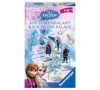 Ravensburger Disney Frozen - Race to The Palace, Juego de Tablero, para 2 a 4 Jugadores 234028 (versión en alemán)