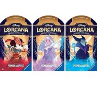 Ravensburger Disney Lorcana: Primer capítulo - Juego de Cartas coleccionables - Booster de 12 Cartas con una Brillante - a Partir de 8 años - versión Francesa