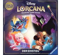 Ravensburger Der Einstieg (Deutsch) Juego de Cartas coleccionables Disney Lorcana TCG: El Principiante, a Partir de 8 años, edición Alemana, Color Azul, Blanco y Oro (11098400)
