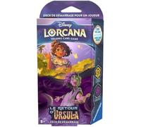Ravensburger Disney Lorcana TCG El Regreso de Ursula Juego de Cartas coleccionables JCC Deck de Inicio ámbar y Amatista