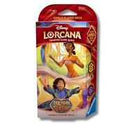 Ravensburger - Disney Lorcana TCG: Reign of Jafar Starter Deck A | Juegos De Cartas Adultos Y Niños con 60 Cartas Disney Lorcana | Juegos Niños 8 Años O Más Coleccionables | Regalos Originales