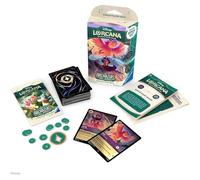 Ravensburger - Disney Lorcana TCG: Set 7, Amatista y Acero Iago Y Jafar, Mazo para Un Jugador, Cartas Coleccionables Lorcana, 60 Cartas, Incluye 2 Cartas Foil