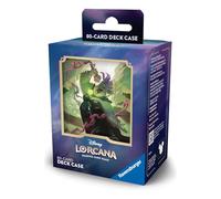 Ravensburger - Disney Lorcana TCG: Cajas para Mazo Úrsula, Set 7, Cartas Coleccionables Lorcana, Accesorios para Cartas, Protege y Organiza Tus Cartas