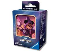Ravensburger - Caja para mazo Disney Lorcana TCG Mickey Mouse Set 8, capacidad para 80 cartas
