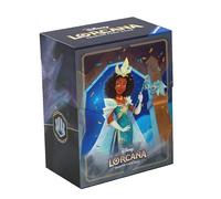 Ravensburger Disney Lorcana TCG: Shimmering Skies Caja de Mazo Tiana, Caja de Mazo para Contener hasta 80 Cartas con Fundas