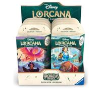 Ravensburger Disney Lorcana Trading Card Game: Archazias Isla - Pantalla con 8 Barajas de iniciación (en alemán)