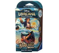 Ravensburger Disney Lorcana Trading Card Game: Azul mar - ámbar y rubí - baraja para un Jugador (Español)
