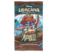 Disney Lorcana - Sobre de cartas Azurite Sea en inglés (Varios modelos)