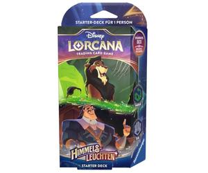 Ravensburger Disney Lorcana Trading Card Game: Set 5 - Starter Deck A (alemán), Color Verde Esmeralda (11098382)