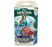 Ravensburger- Disney Lorcana Trading Card Game: Set 7 - Pantalla con 8 Barajas de iniciación (en inglés) (11098543)