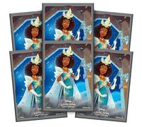Ravensburger Disney Lorcana TCG: Shimmering Skies Kit Fundas Cartas Tiana, 65 Fundas Cartas de Tamaño Estándar para Proteger Tus Cartas