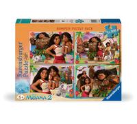 Ravensburger Disney Moana 2 Jigsaw Puzzle Bumper Pack 4-100 (Importación USA)