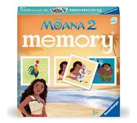 Ravensburger Disney Moana 2 Juguetes y regalos - Mini juego de pares de imágenes a juego de recuerdos para niños a partir de 3 años