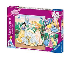 Ravensburger Disney Princess - Puzzle, 3 x 49 Piezas 09411 0