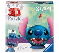 Ravensburger Disney Stitch Puzzle 3D Con Orejas 72 Piezas Fácil Click Estable